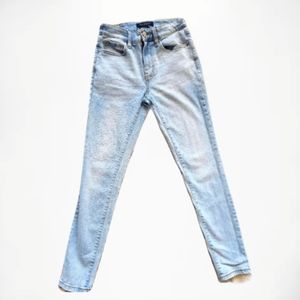 Aeropostle Jeans High Rise Light Wash Skinny Jeggings Size 0S